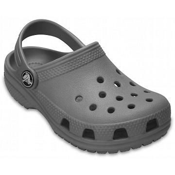 Zuecos Crocs Classic Niño Grises | Mexico 1421JPQJ